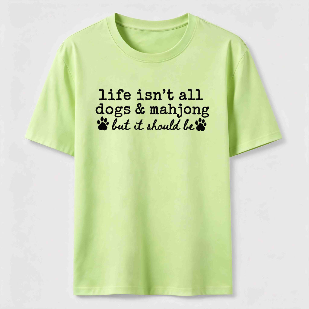 PetTaxClub Dogs and Mahjong Classic T-Shirt