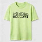 PetTaxClub Dogs and Mahjong Classic T-Shirt