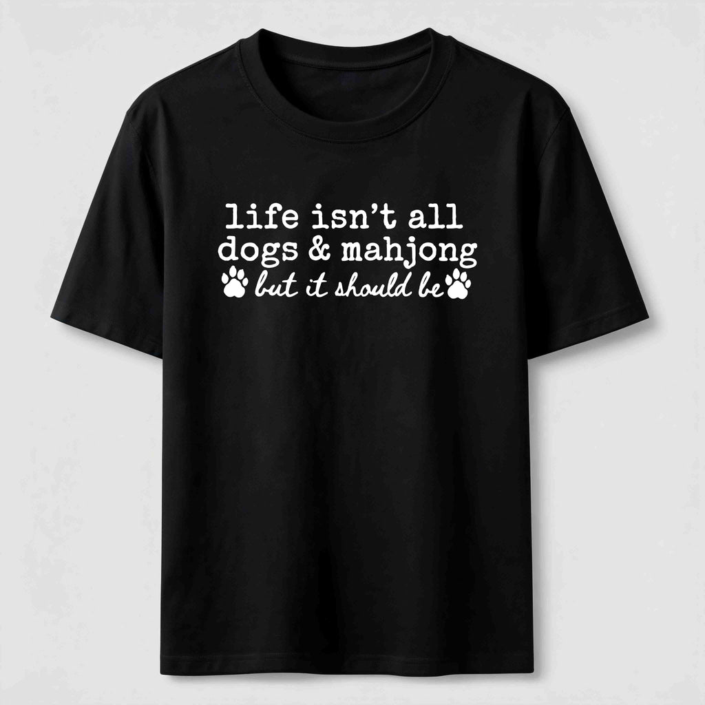 PetTaxClub Dogs and Mahjong Classic T-Shirt
