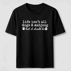 PetTaxClub Dogs and Mahjong Classic T-Shirt