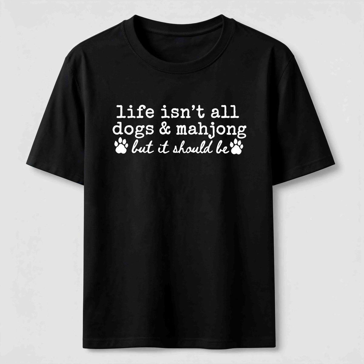 PetTaxClub Dogs and Mahjong Classic T-Shirt