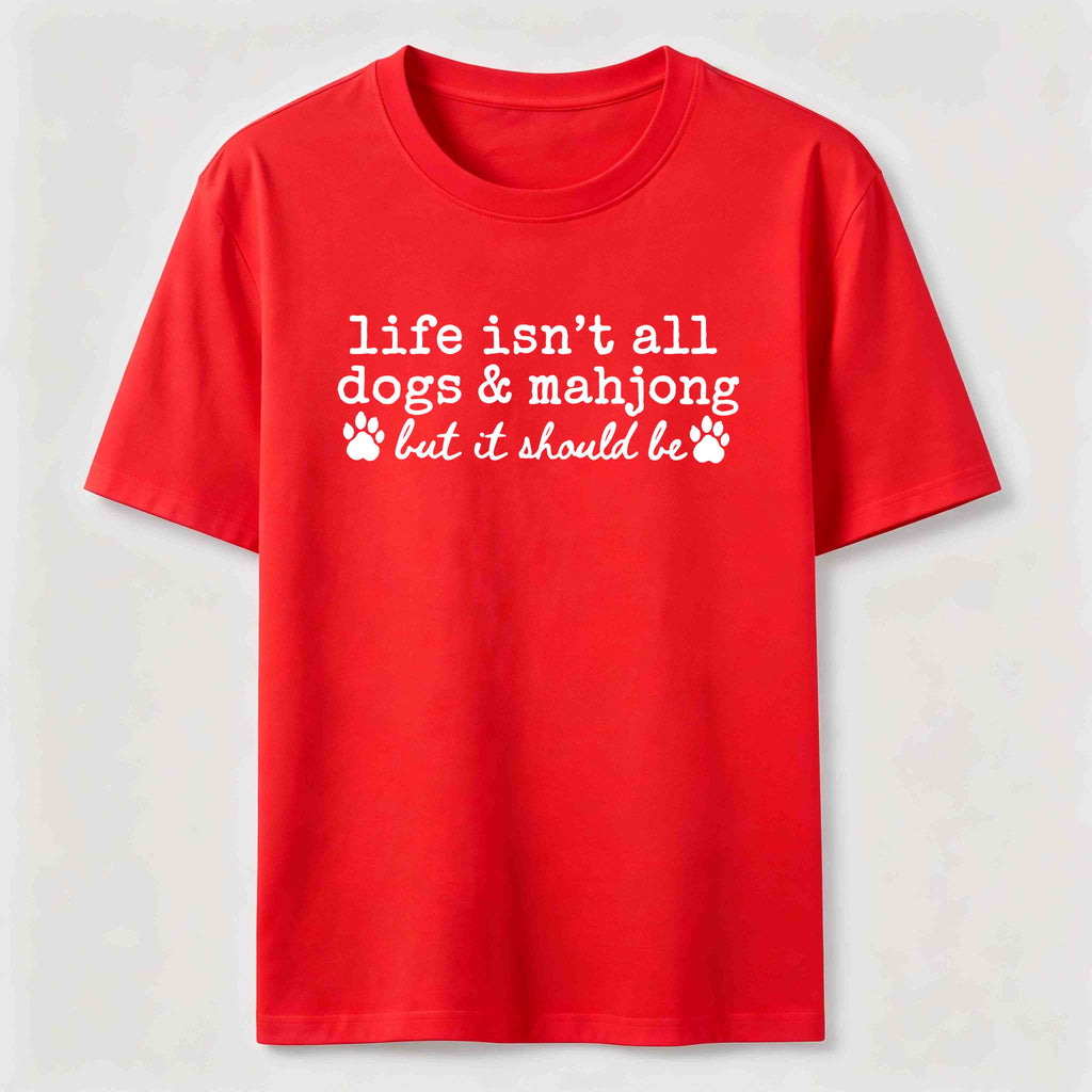 PetTaxClub Dogs and Mahjong Classic T-Shirt
