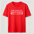 PetTaxClub Dogs and Mahjong Classic T-Shirt