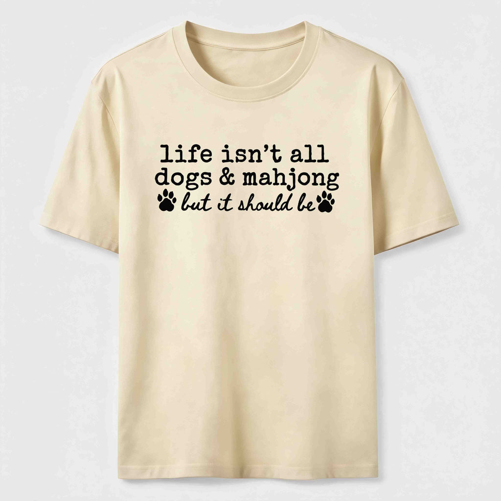 PetTaxClub Dogs and Mahjong Classic T-Shirt