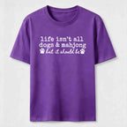 PetTaxClub Dogs and Mahjong Classic T-Shirt