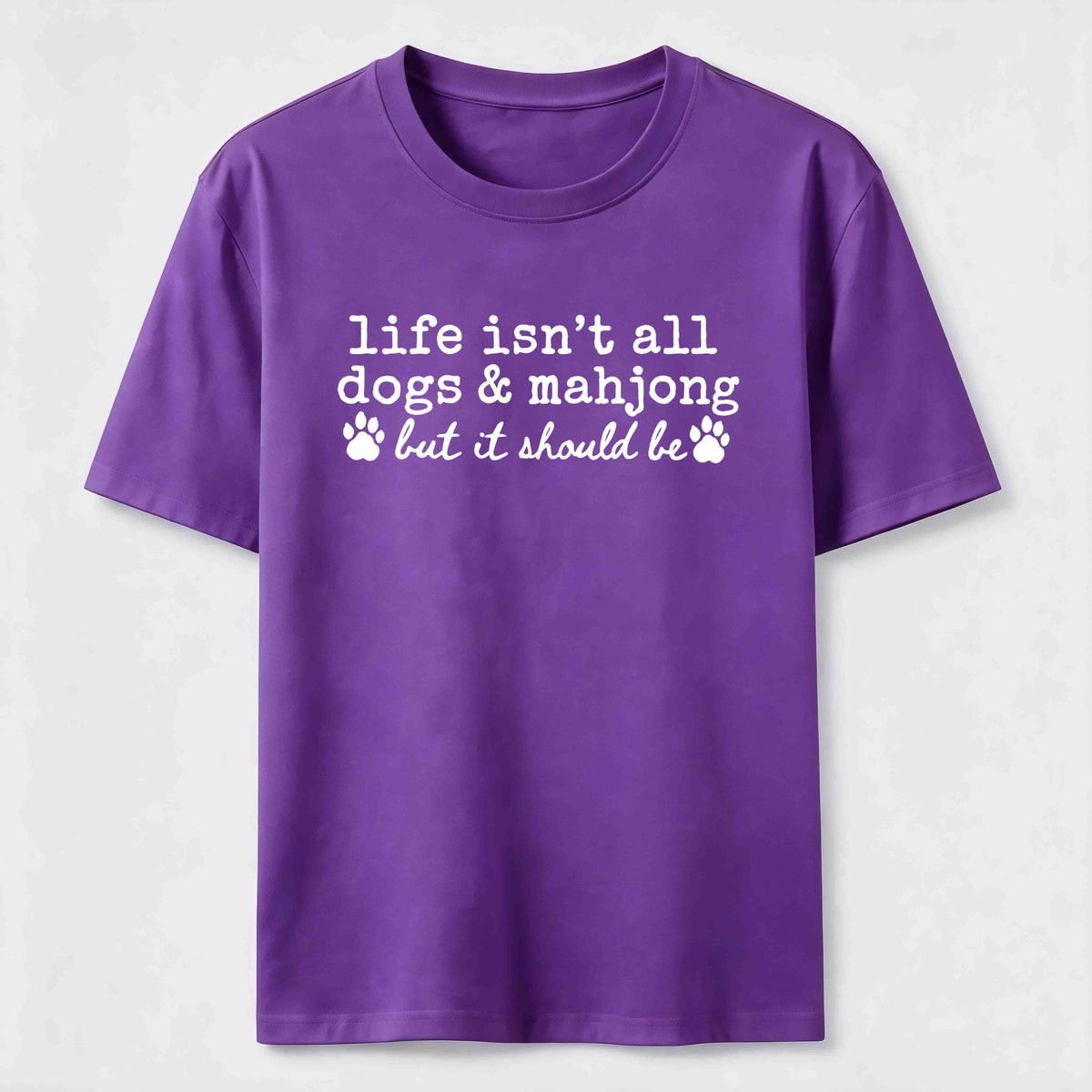PetTaxClub Dogs and Mahjong Classic T-Shirt