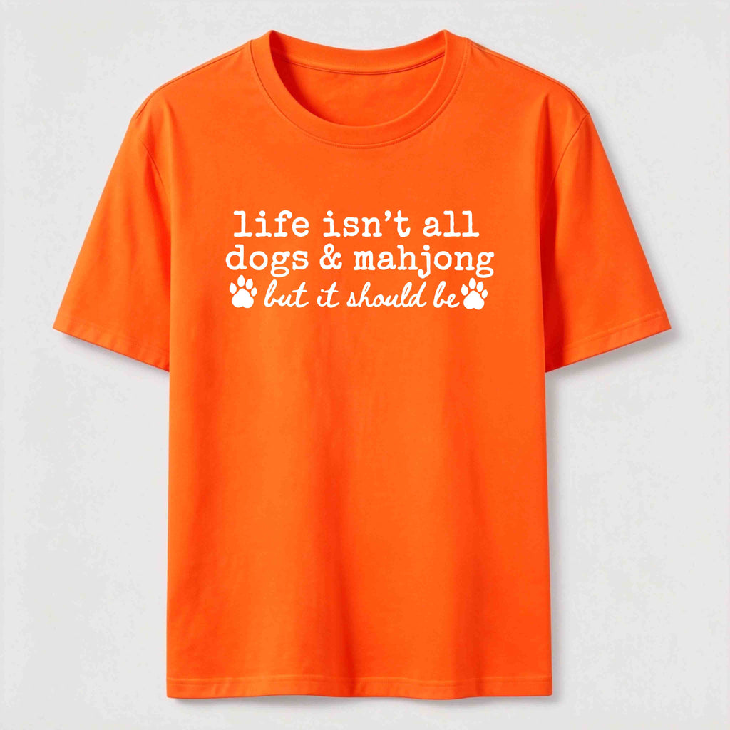 PetTaxClub Dogs and Mahjong Classic T-Shirt