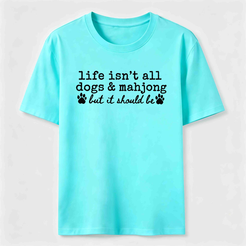PetTaxClub Dogs and Mahjong Classic T-Shirt