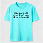 PetTaxClub Dogs and Mahjong Classic T-Shirt