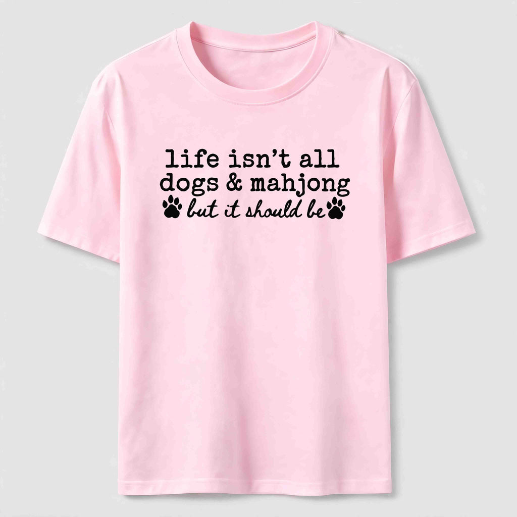 PetTaxClub Dogs and Mahjong Classic T-Shirt