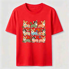 PetTaxClub Corgi Pattern Crew Classic T-Shirt