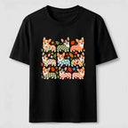 PetTaxClub Corgi Pattern Crew Classic T-Shirt