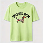 PetTaxClub Weenie Mom Floral Dachshund Classic T-Shirt