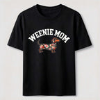 PetTaxClub Weenie Mom Floral Dachshund Classic T-Shirt