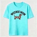 PetTaxClub Weenie Mom Floral Dachshund Classic T-Shirt