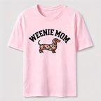 PetTaxClub Weenie Mom Floral Dachshund Classic T-Shirt