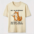 PetTaxClub No Problemo Orange Cat Classic T-Shirt