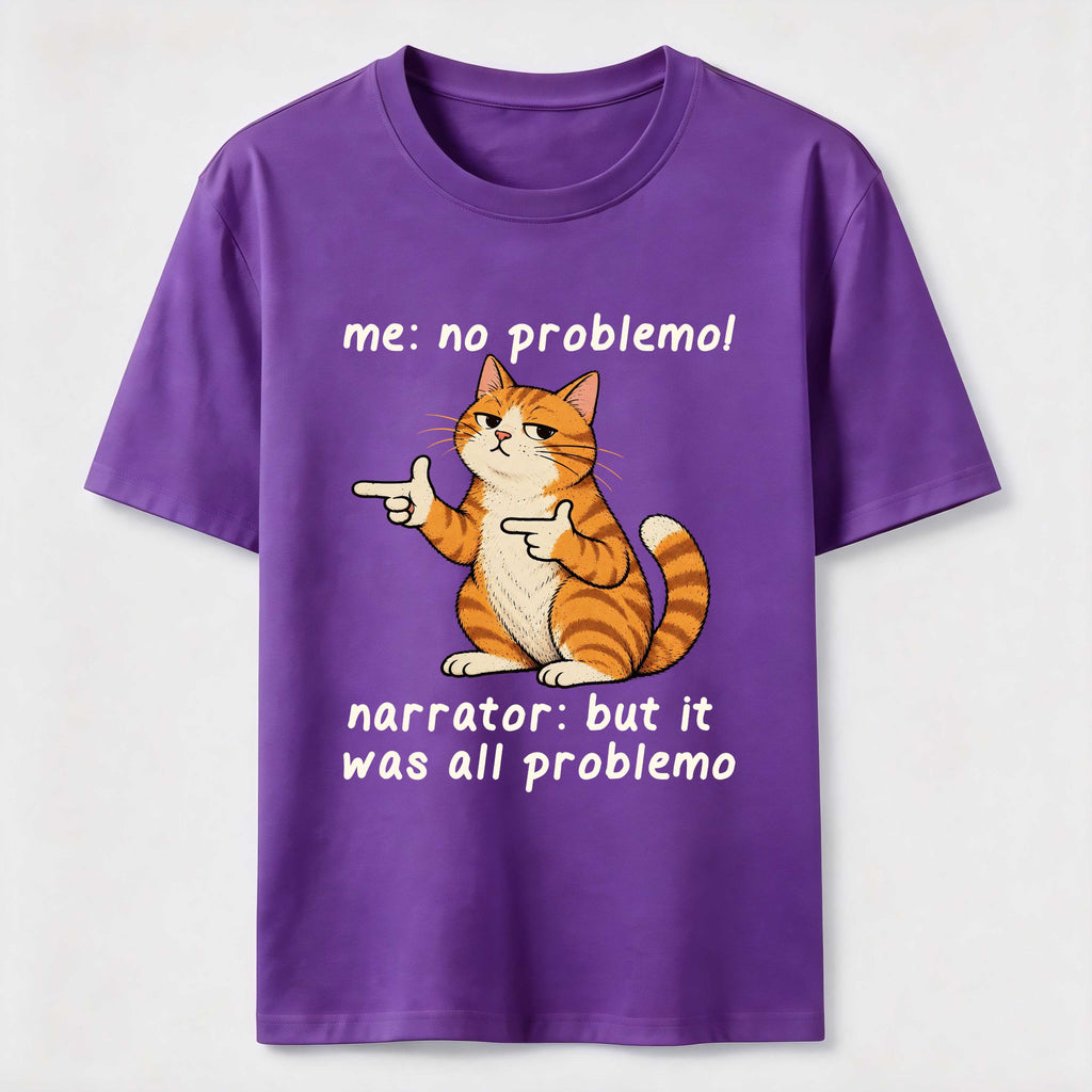 PetTaxClub No Problemo Orange Cat Classic T-Shirt