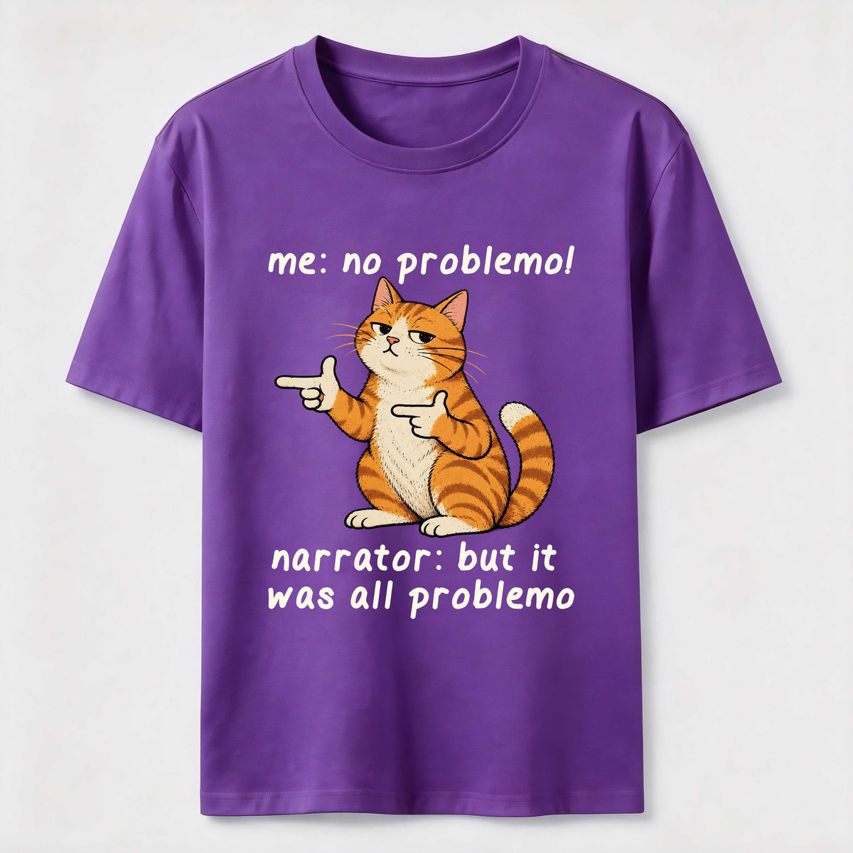 PetTaxClub No Problemo Orange Cat Classic T-Shirt