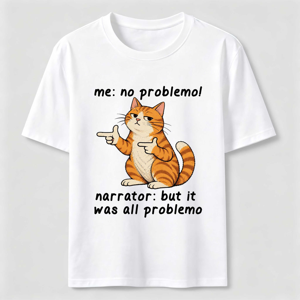 PetTaxClub No Problemo Orange Cat Classic T-Shirt