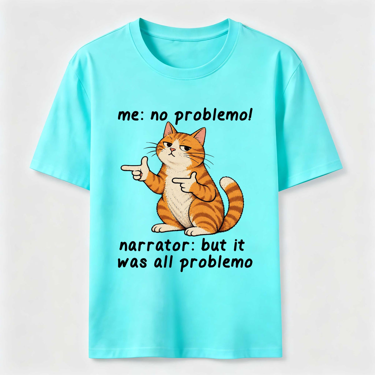PetTaxClub No Problemo Orange Cat Classic T-Shirt