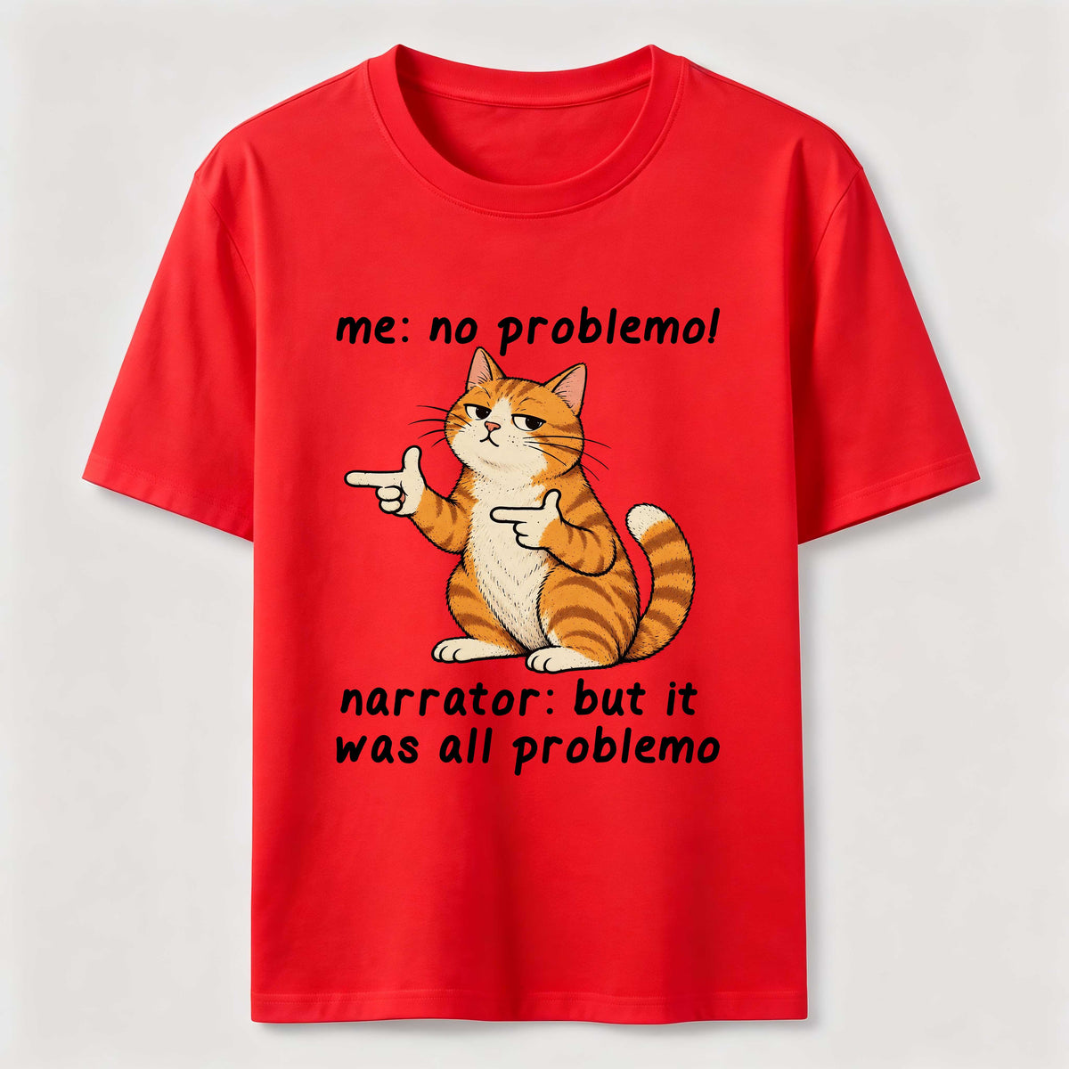 PetTaxClub No Problemo Orange Cat Classic T-Shirt