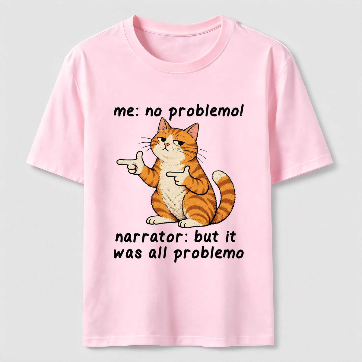 PetTaxClub No Problemo Orange Cat Classic T-Shirt