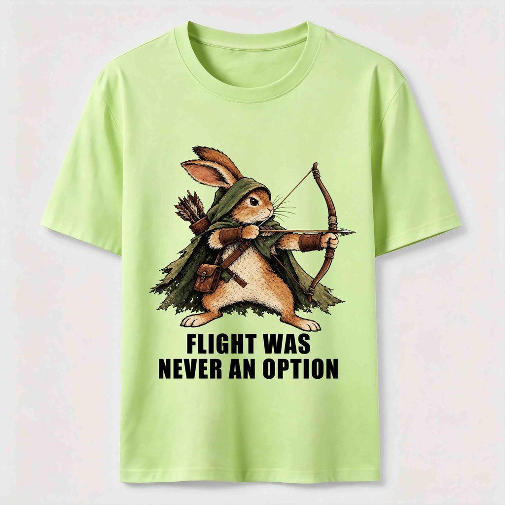 PetTaxClub Flight Was Never an Option Rabbit Classic T-Shirt