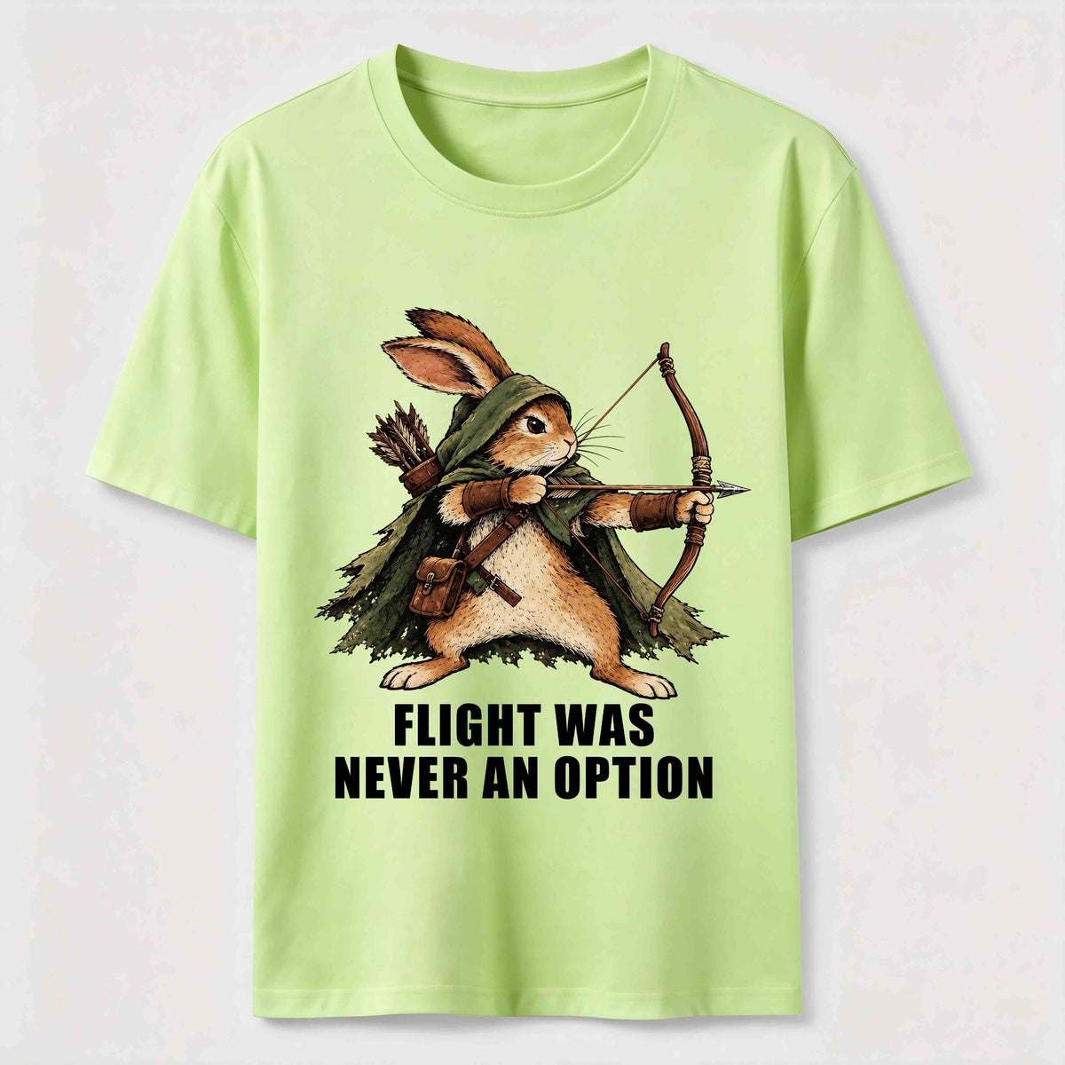 PetTaxClub Flight Was Never an Option Rabbit Classic T-Shirt