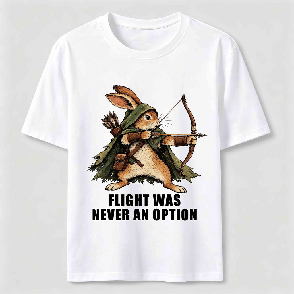 PetTaxClub Flight Was Never an Option Rabbit Classic T-Shirt