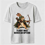 PetTaxClub Flight Was Never an Option Rabbit Classic T-Shirt