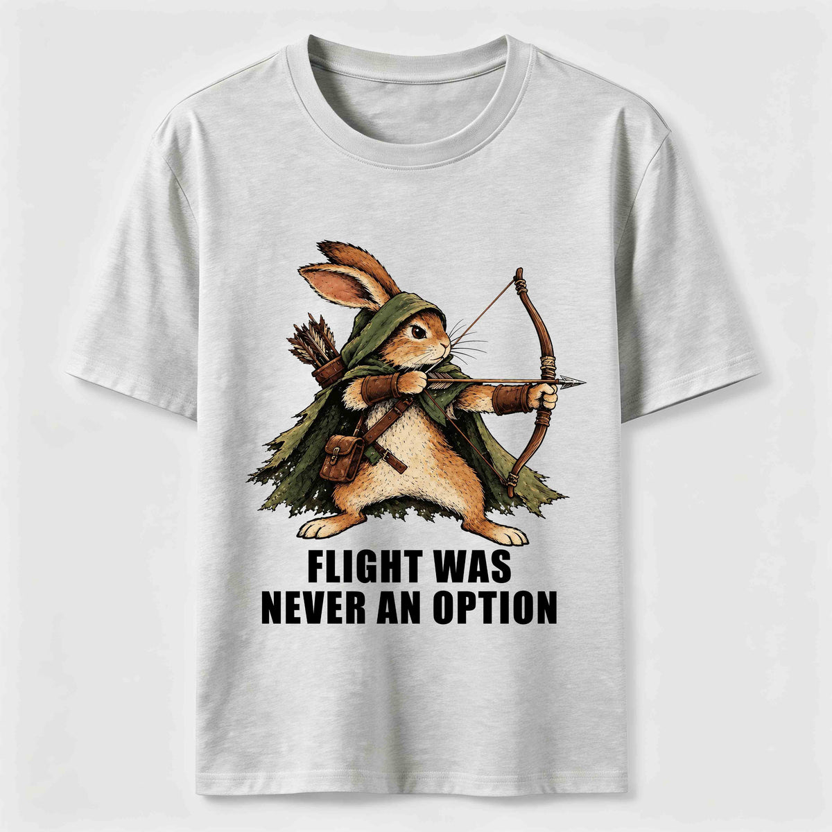 PetTaxClub Flight Was Never an Option Rabbit Classic T-Shirt