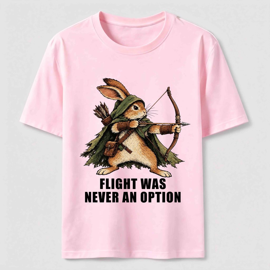 PetTaxClub Flight Was Never an Option Rabbit Classic T-Shirt