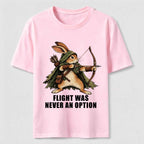 PetTaxClub Flight Was Never an Option Rabbit Classic T-Shirt