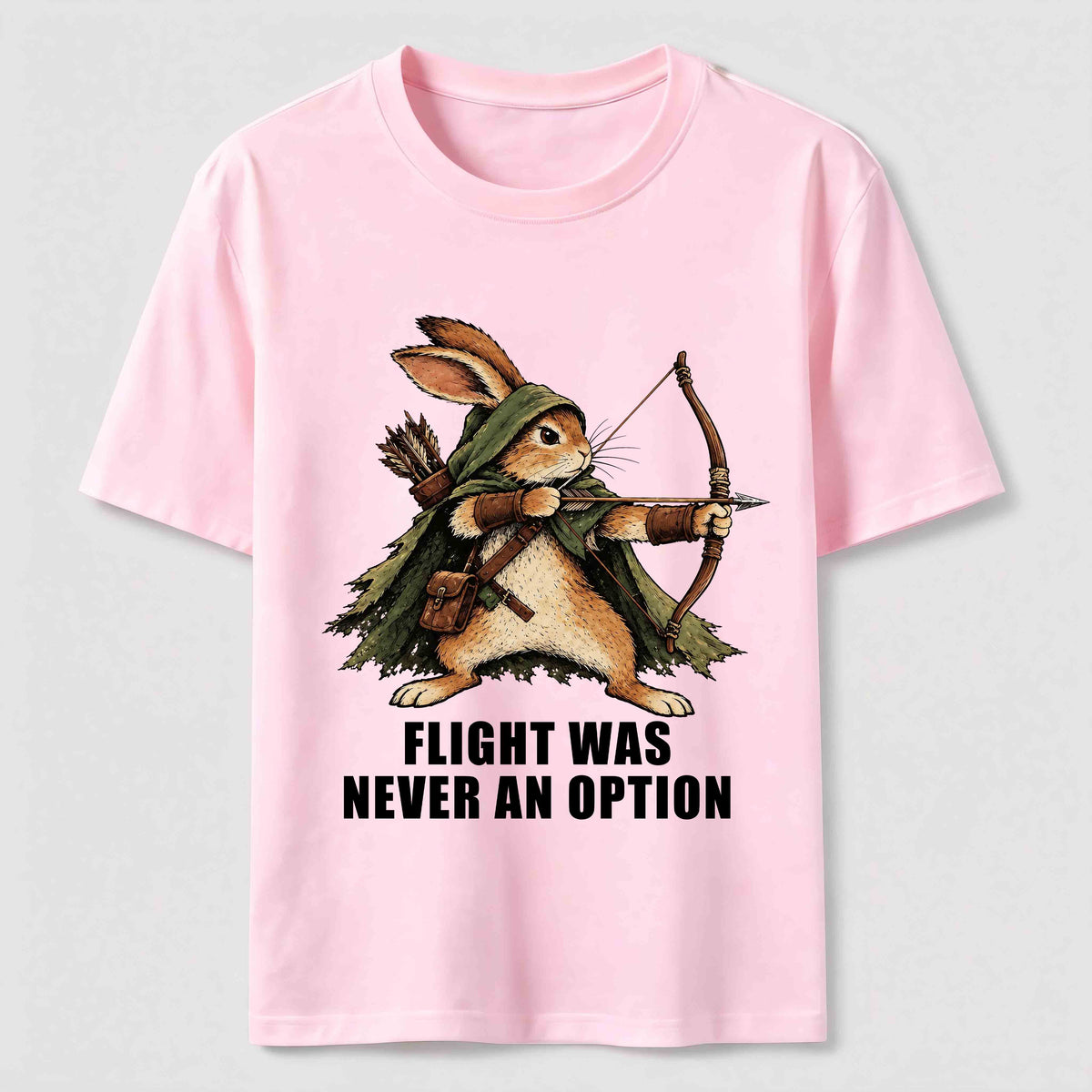 PetTaxClub Flight Was Never an Option Rabbit Classic T-Shirt