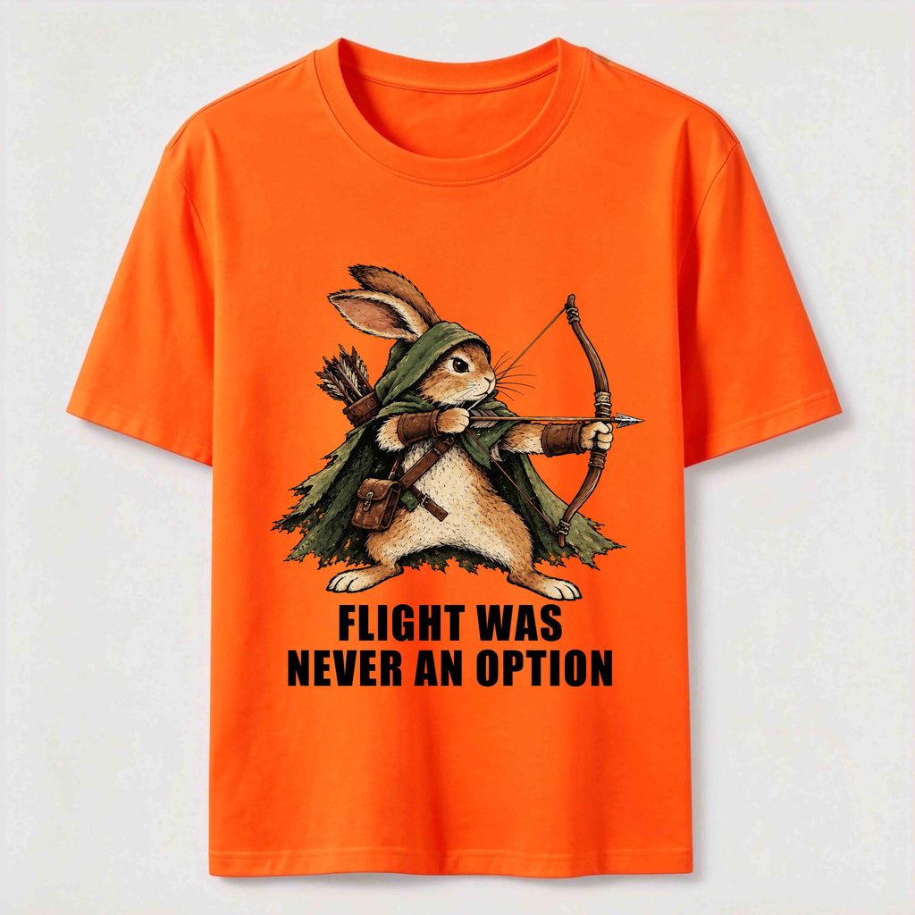 PetTaxClub Flight Was Never an Option Rabbit Classic T-Shirt