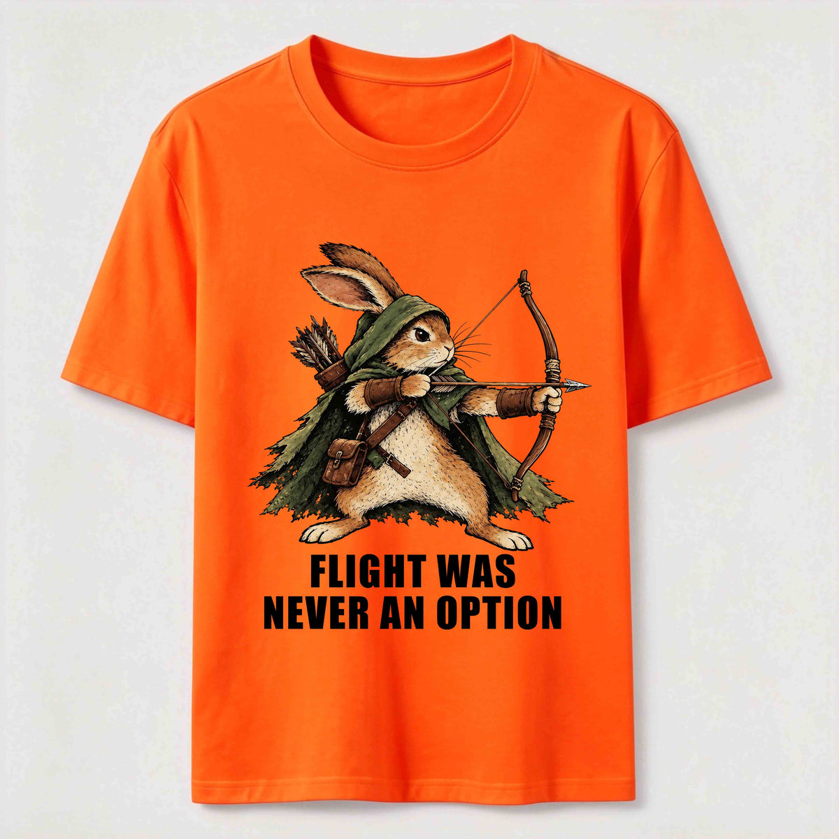 PetTaxClub Flight Was Never an Option Rabbit Classic T-Shirt