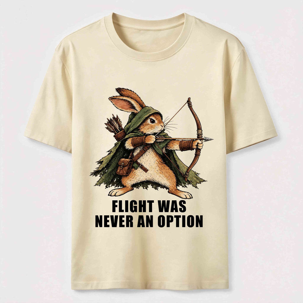 PetTaxClub Flight Was Never an Option Rabbit Classic T-Shirt