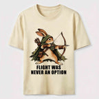 PetTaxClub Flight Was Never an Option Rabbit Classic T-Shirt