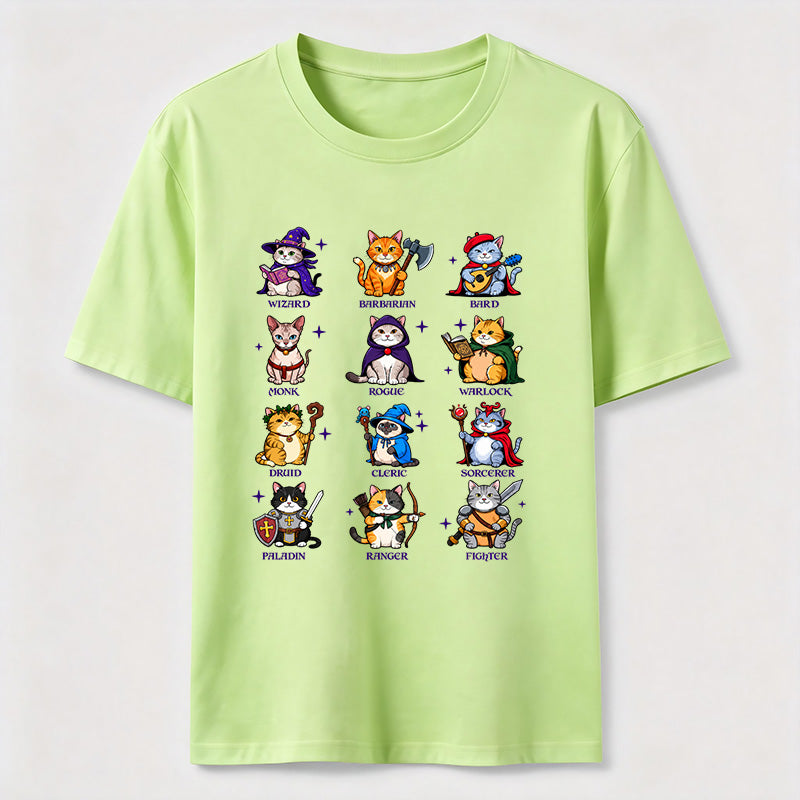 PetTaxClub Fantasy Cat Classes Classic T-Shirt