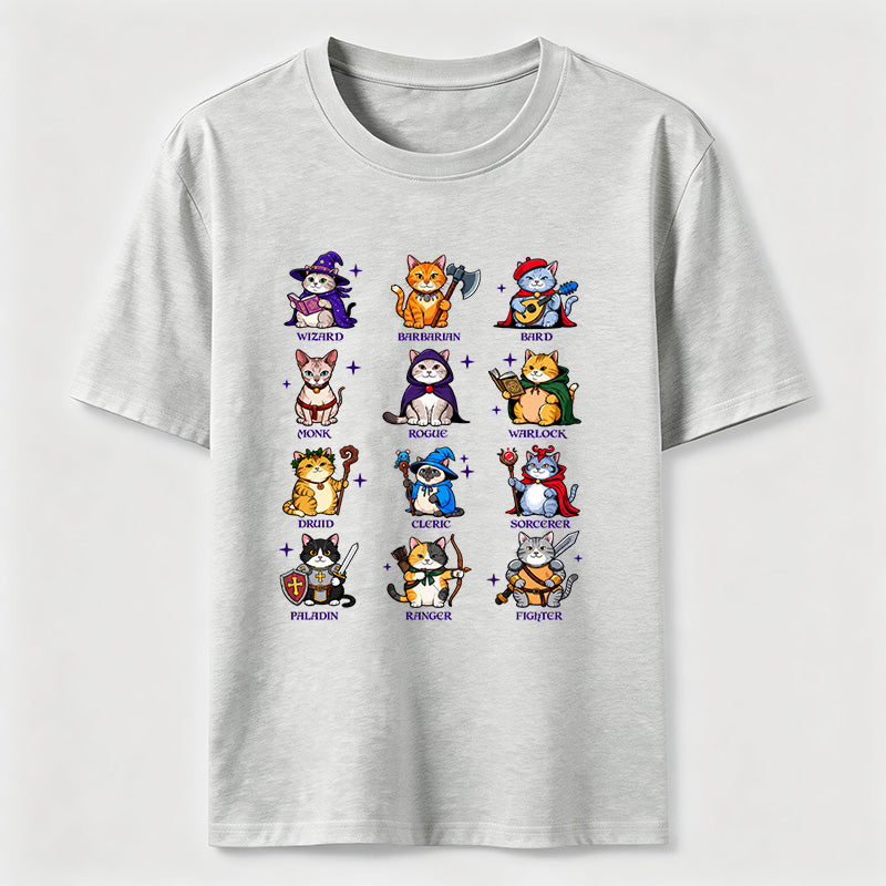 PetTaxClub Fantasy Cat Classes Classic T-Shirt