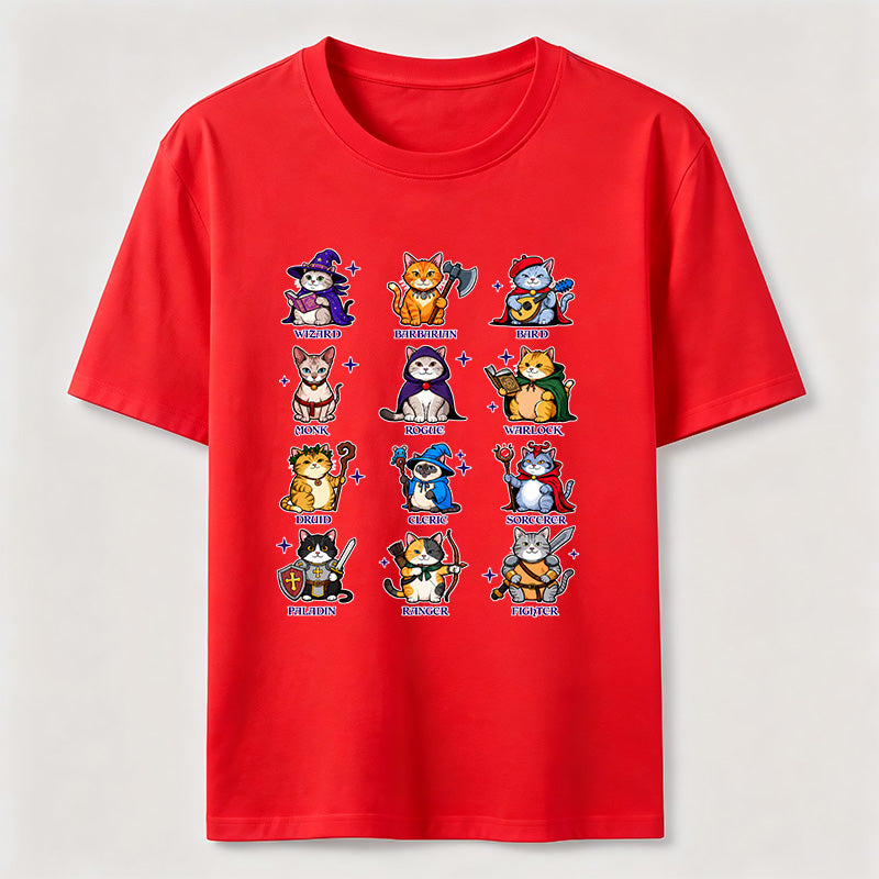 PetTaxClub Fantasy Cat Classes Classic T-Shirt