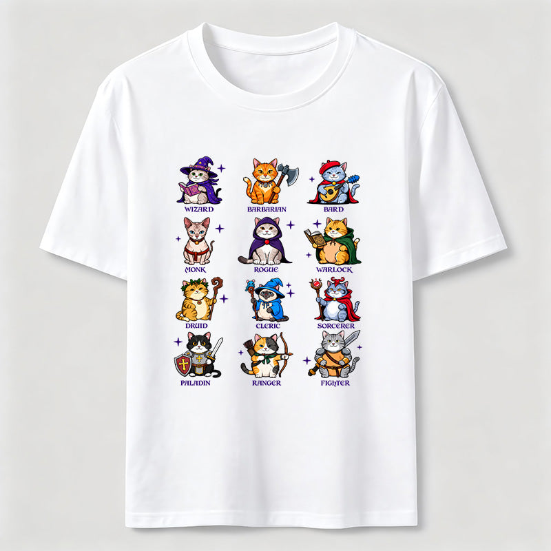 PetTaxClub Fantasy Cat Classes Classic T-Shirt