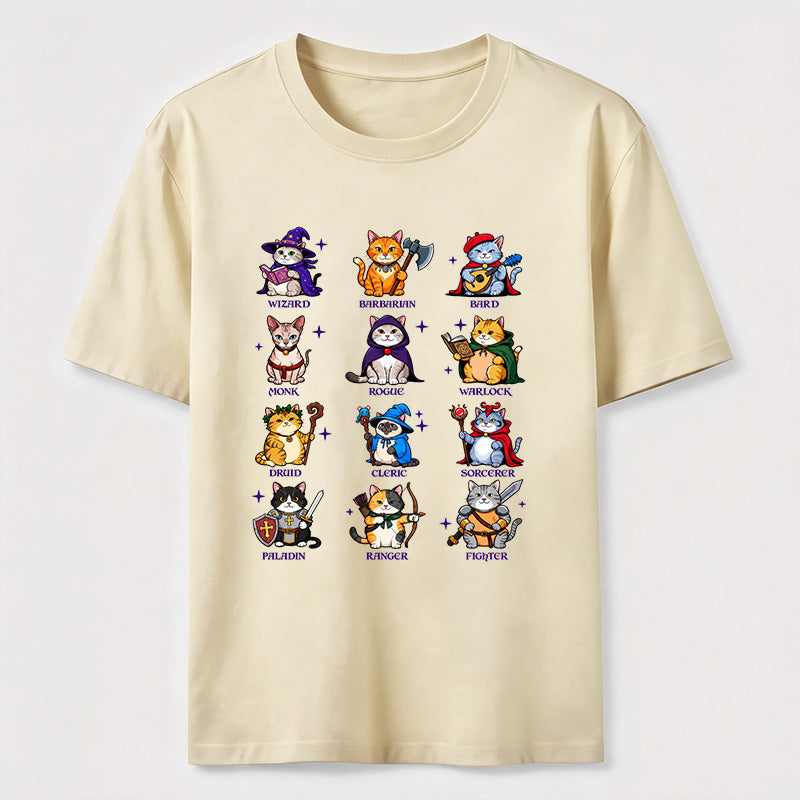 PetTaxClub Fantasy Cat Classes Classic T-Shirt