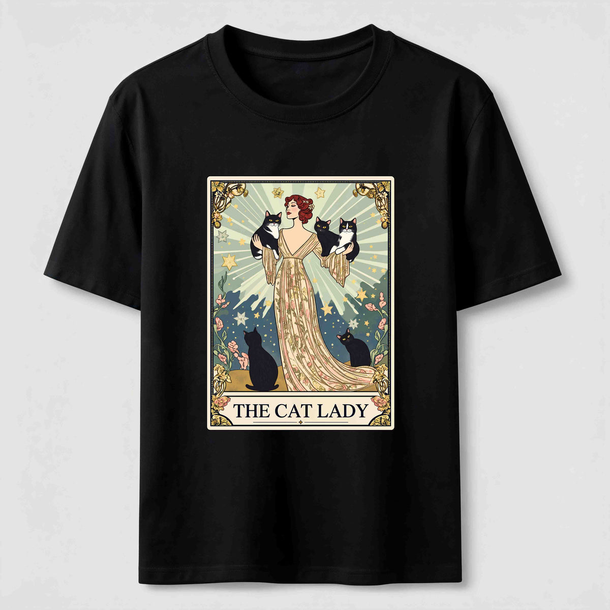 PetTaxClub The Cat Lady Tarot Classic T-Shirt