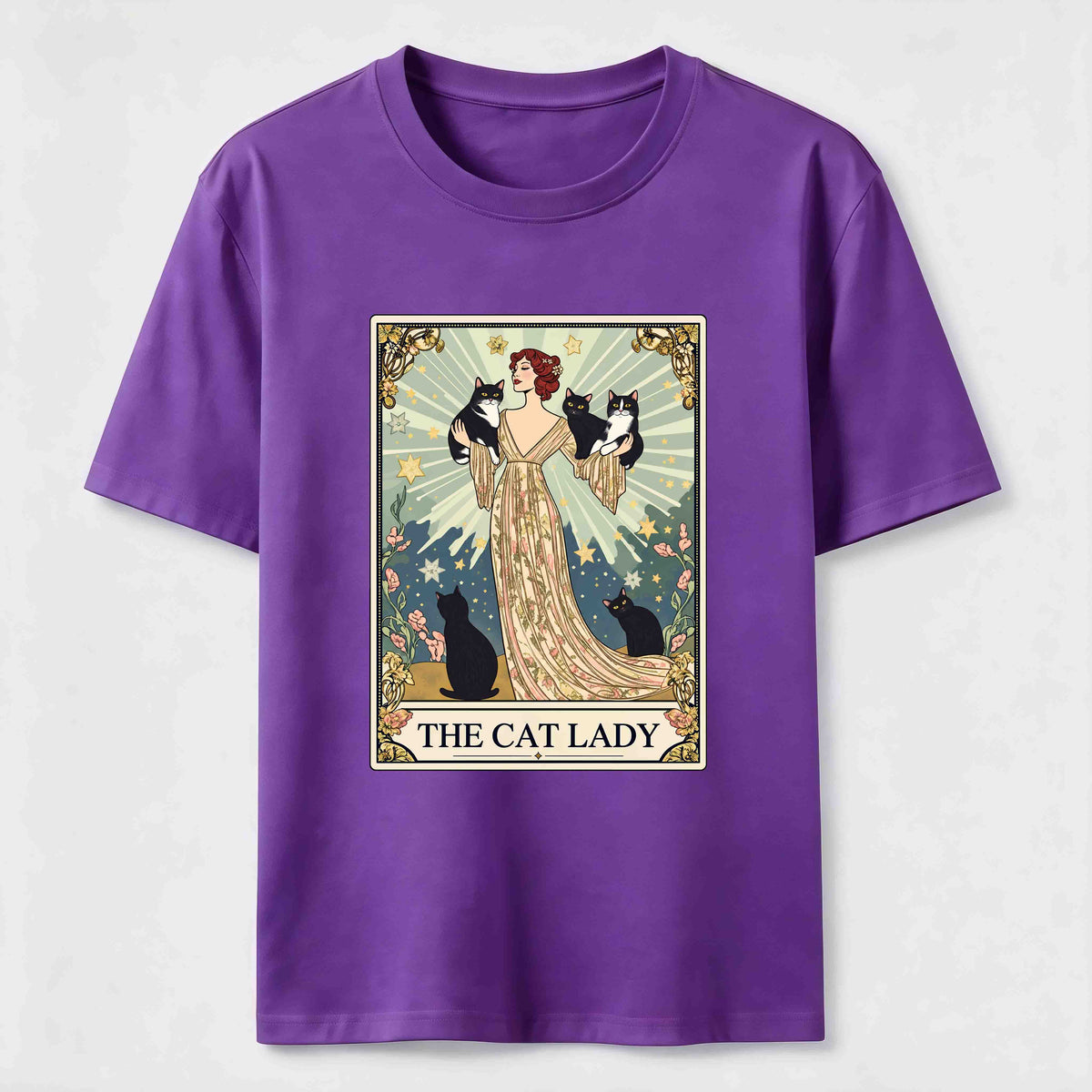 PetTaxClub The Cat Lady Tarot Classic T-Shirt
