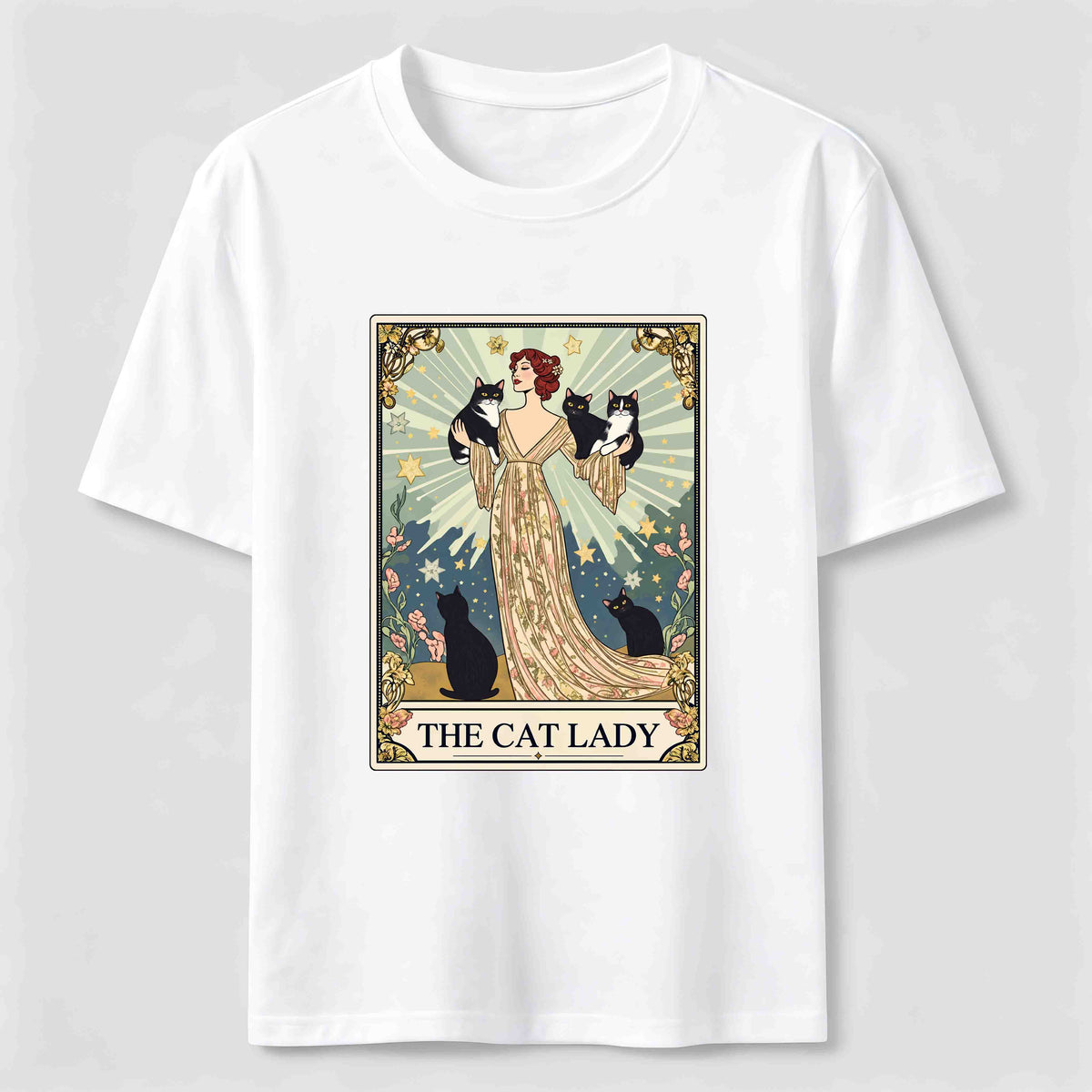 PetTaxClub The Cat Lady Tarot Classic T-Shirt