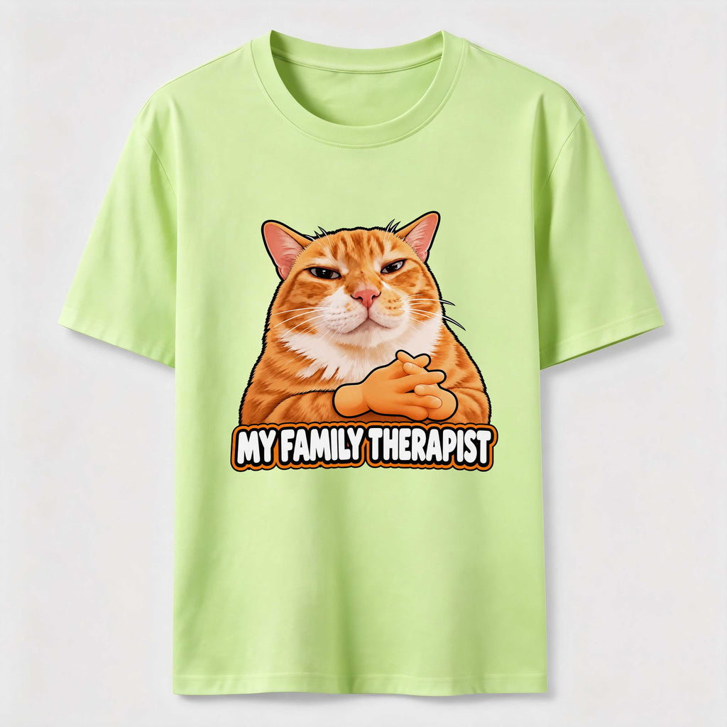PetTaxClub Family Therapist Orange Cat Classic T-Shirt