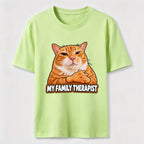 PetTaxClub Family Therapist Orange Cat Classic T-Shirt