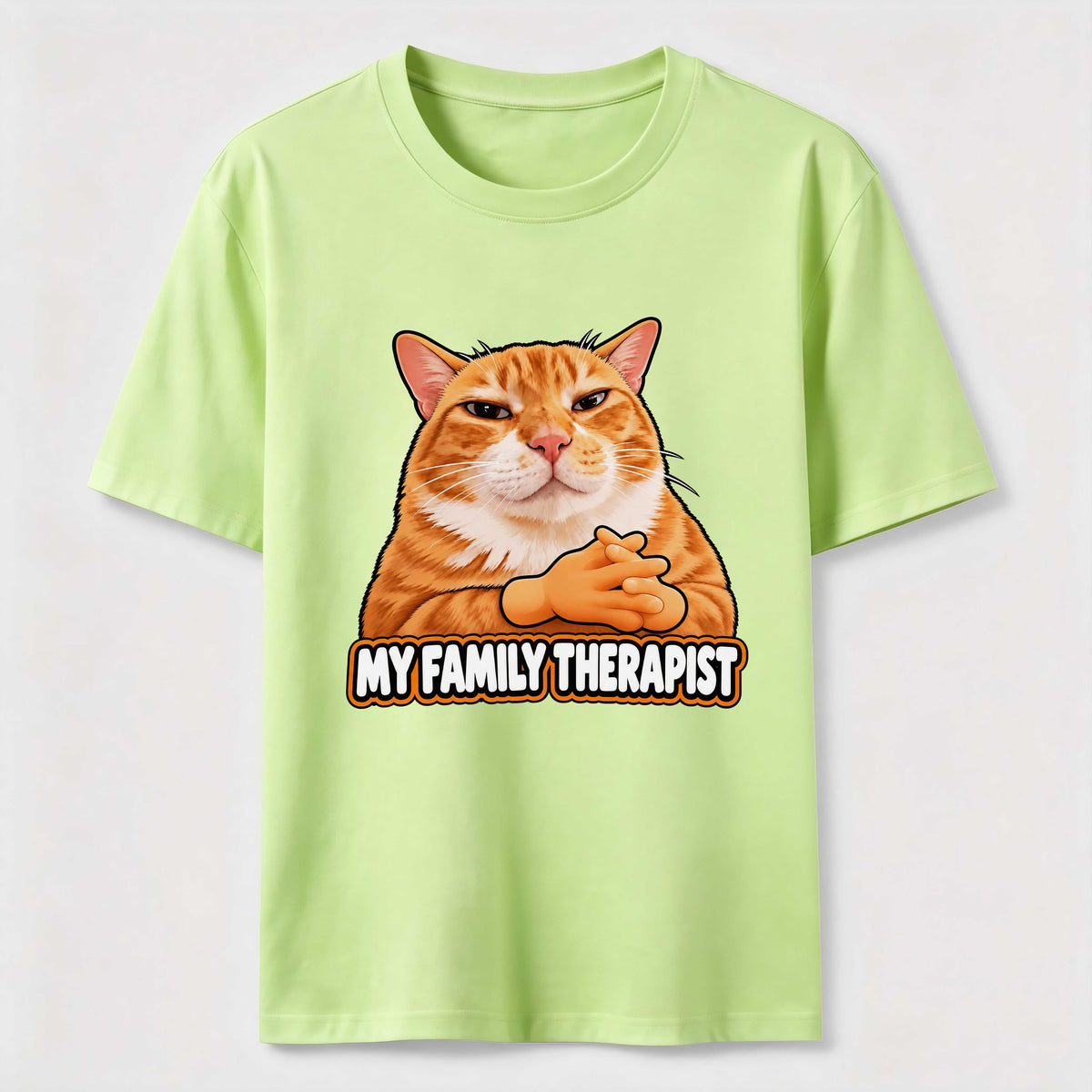 PetTaxClub Family Therapist Orange Cat Classic T-Shirt